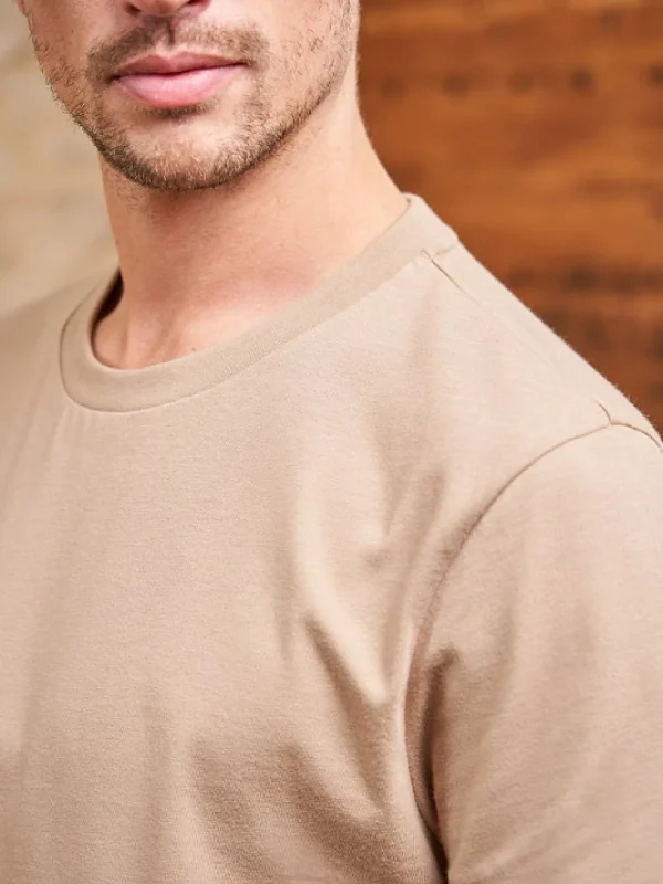 T-Shirt aus Bio-Baumwolle Paul Beige