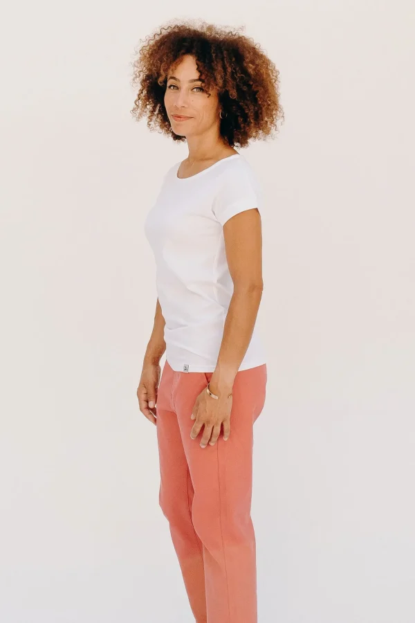 T-Shirt Frau Weißmeise