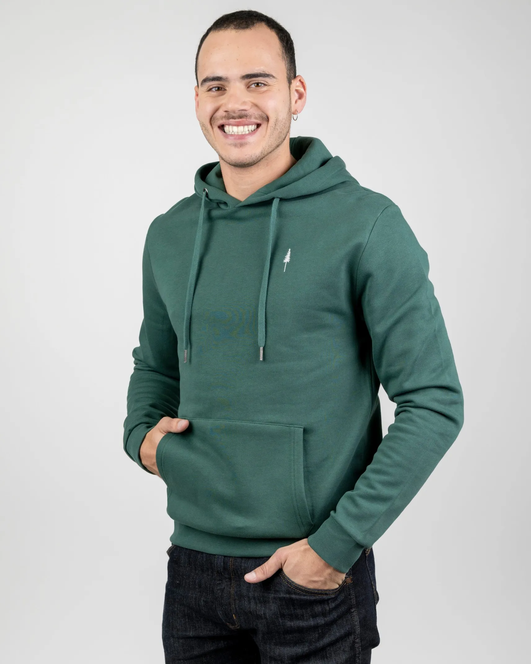 unisex_hoodie_aus_biobaum_0.webp Unisex Hoodie aus Bio-Baumwolle TreeHoodie Pine Green