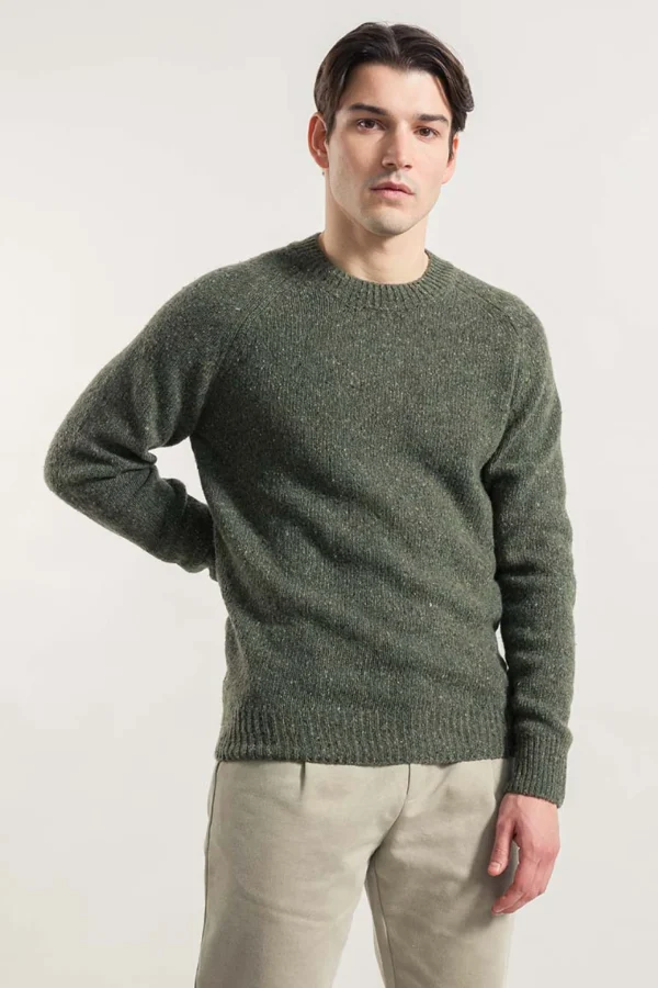Unisex Kaschmir Pullover Alfredo Grün