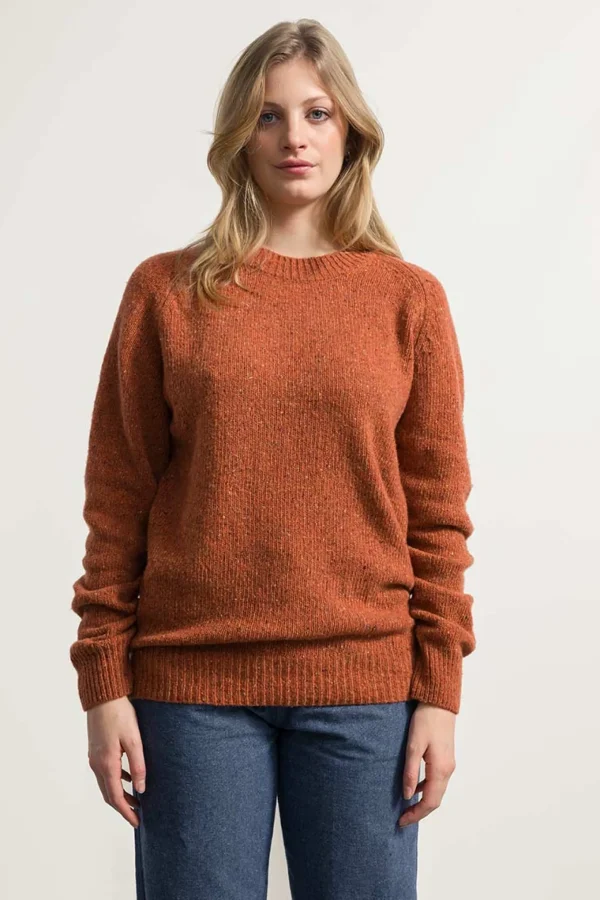 Unisex Kaschmir Pullover Alfredo Ocker