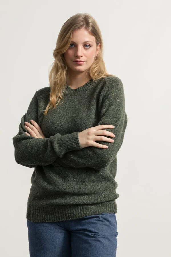 Unisex Kaschmir Pullover Alfredo Grün