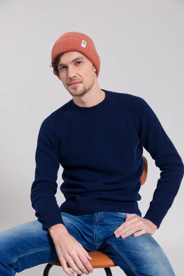 Unisex Kaschmirmütze Marcello Pompelmo