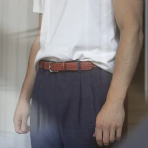 Unisex Vegan Gürtel Charlie Brique
