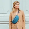 Upcycelt Gürteltasche Blau