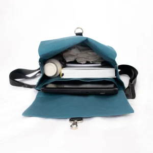 Upcycled Urbaner Rucksack - Blau