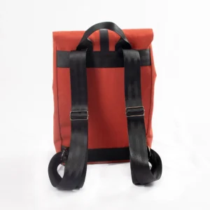 Upcycled Urbaner Rucksack - Ockerfarbe