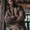 Warmer Wolle-Pullover Origine Beige