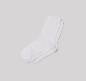 Weisse Bio-Baumwolle Socken - Duo-Pack