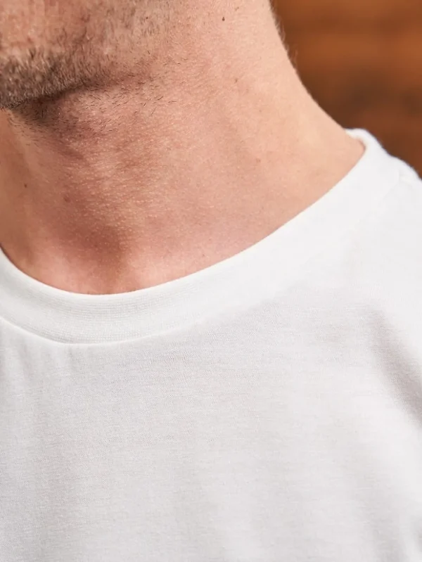 Weisses T-Shirt aus Bio-Baumwolle Paul