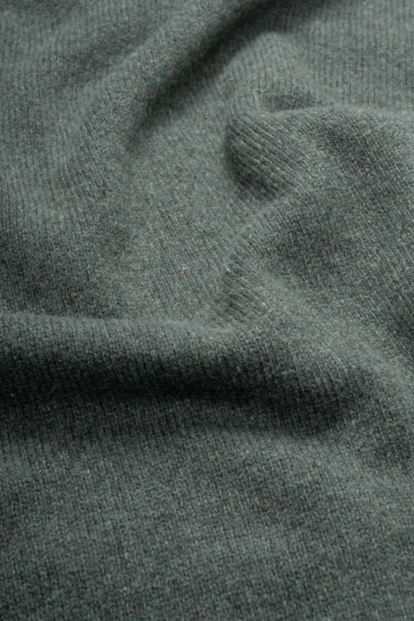Wolle Kleid Selvaggia Waldgrün