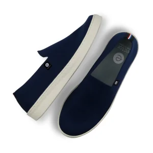 Alizés Navy niedrige recycelte Sneaker