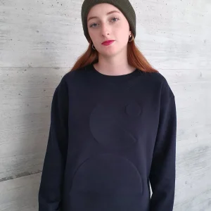Arya Black übergroßes Sweatshirt aus Bio-Baumwolle
