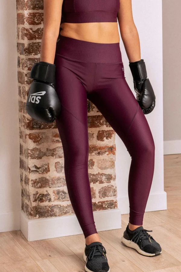 Burgunderrote Leggings von Orion