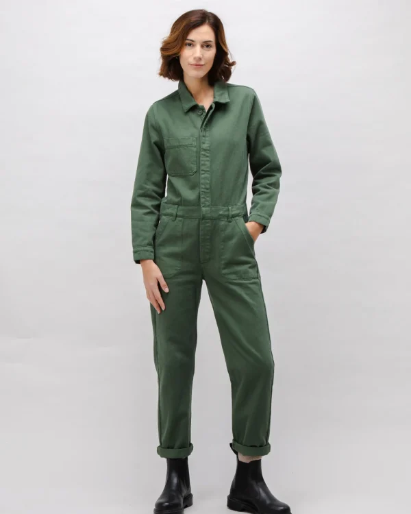 Damen grüne Boiler Suit