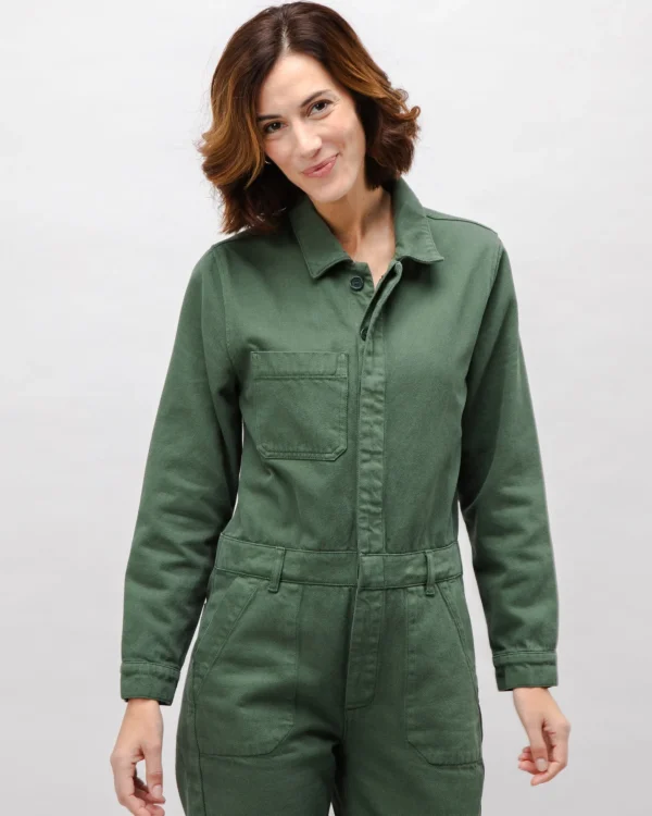 Damen grüne Boiler Suit