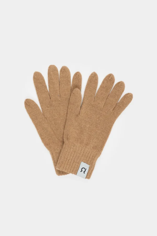Damen Handschuhe aus recyceltem Kaschmirwolle Anita beige