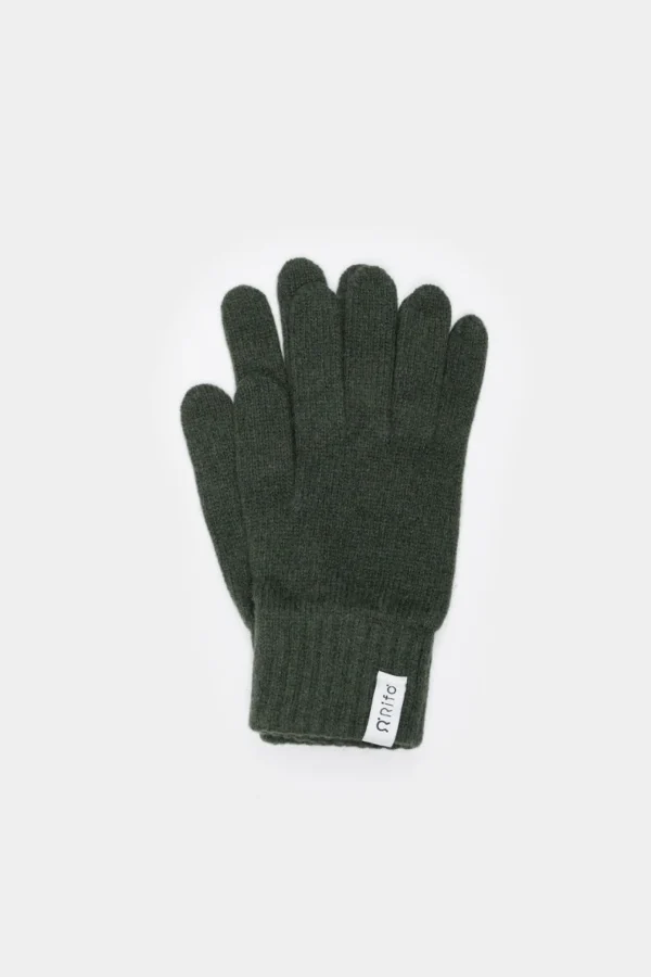 Damen Kaschmir Handschuhe Anita Waldgrün