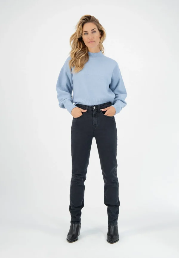 Damen Regular Jeans Mimi Stone Black