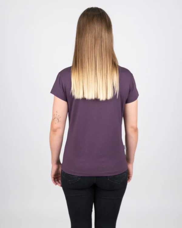 Damen T-Shirt aus Bio-Baumwolle Treeshirt Dee Purple
