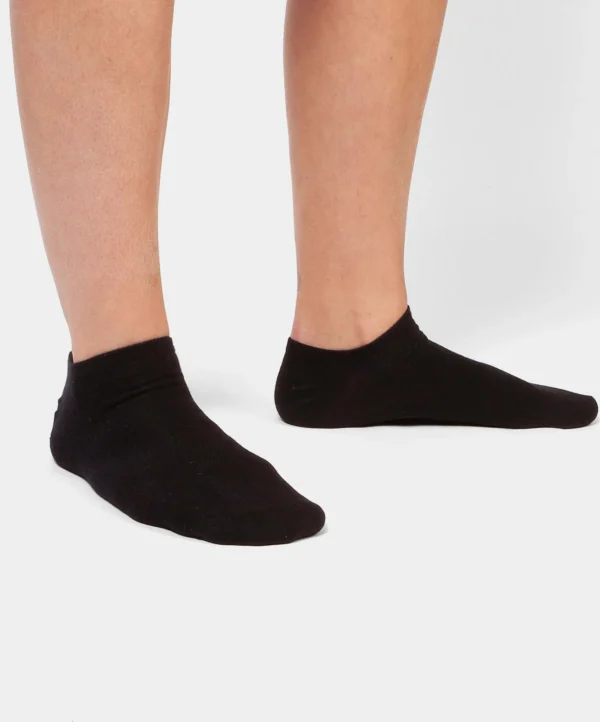 Dreier Pack - Schwarze Sommersocken