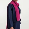 Federico Fuchsia Unisex-Kaschmirschal