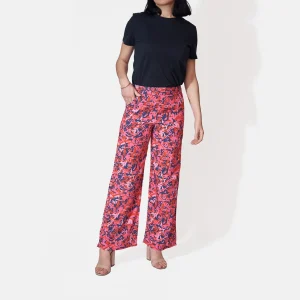 Fliessende Hose Rosa