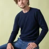 Herren Kaschmirpullover Romeo Blau