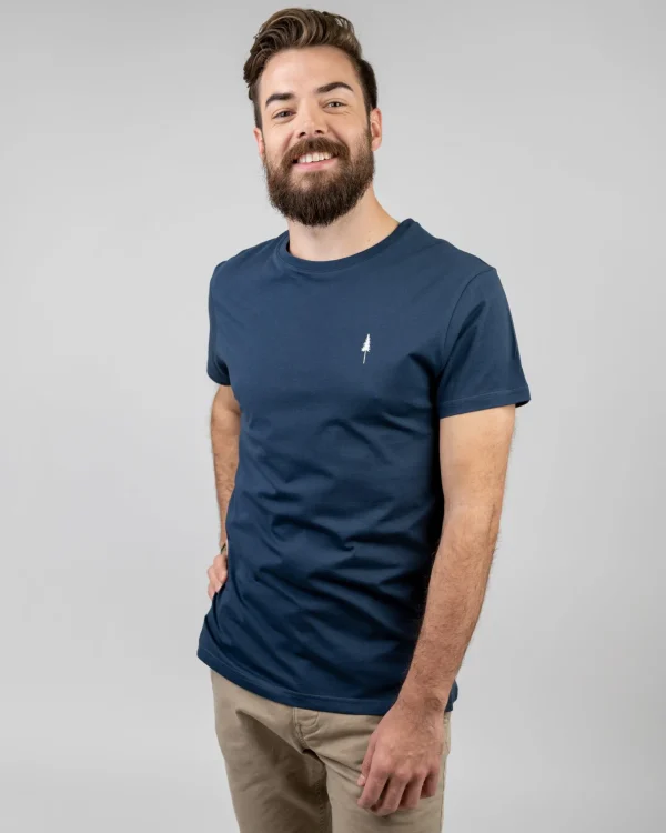 Herren T-Shirt aus Bio-Baumwolle Treeshirt Navy