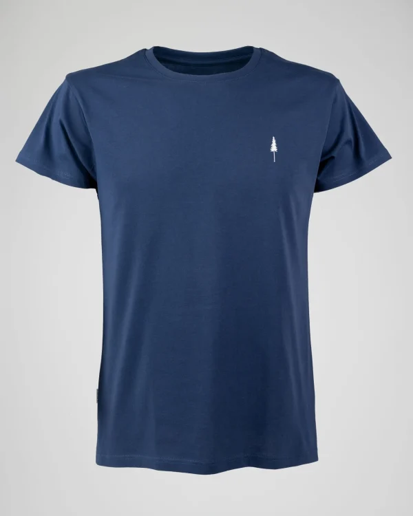 Herren T-Shirt aus Bio-Baumwolle Treeshirt Navy