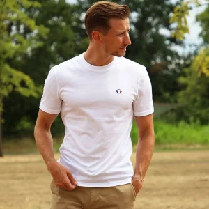 Herren T-Shirt L'Authentique Weiss