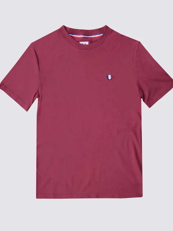Herren-T-Shirt The Authentic Burgundy