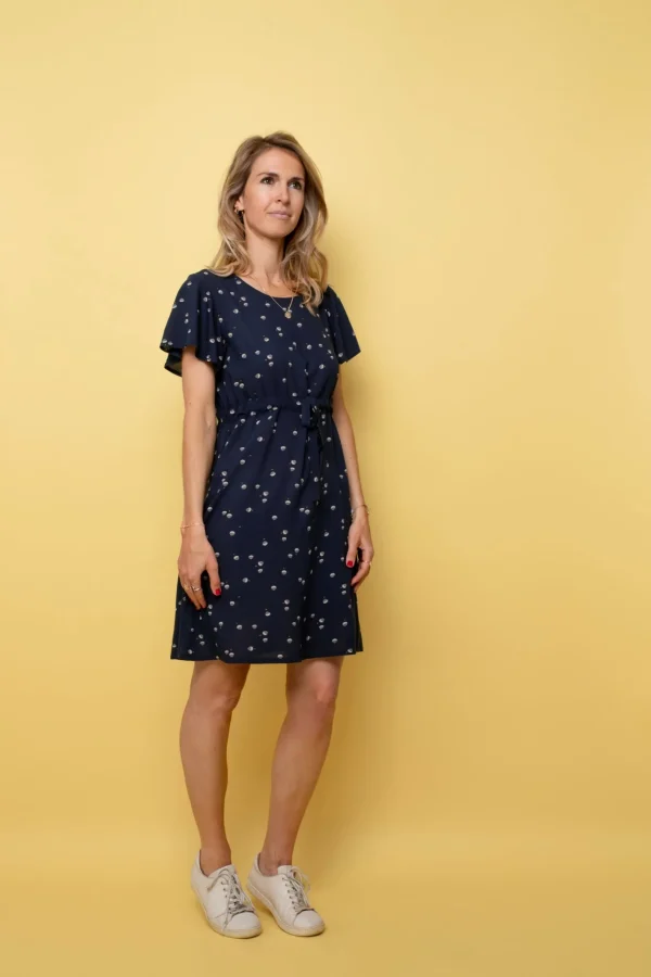 Kurzes Sommerkleid Costa Night Blue
