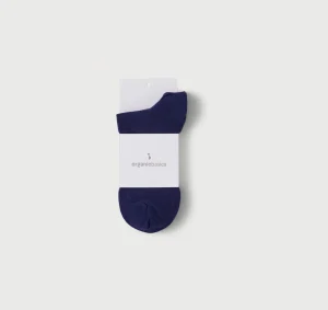 Marineblaue Socken aus Bio-Baumwolle im 2er-Pack