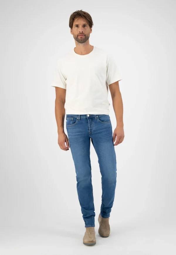 Normale Stretch-Jeans Dunn Pure Blue
