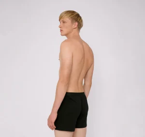Schwarze Tencel-Boxershorts im Duo-Pack