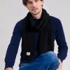 Unisex Kaschmir-Schal Federico Schwarz