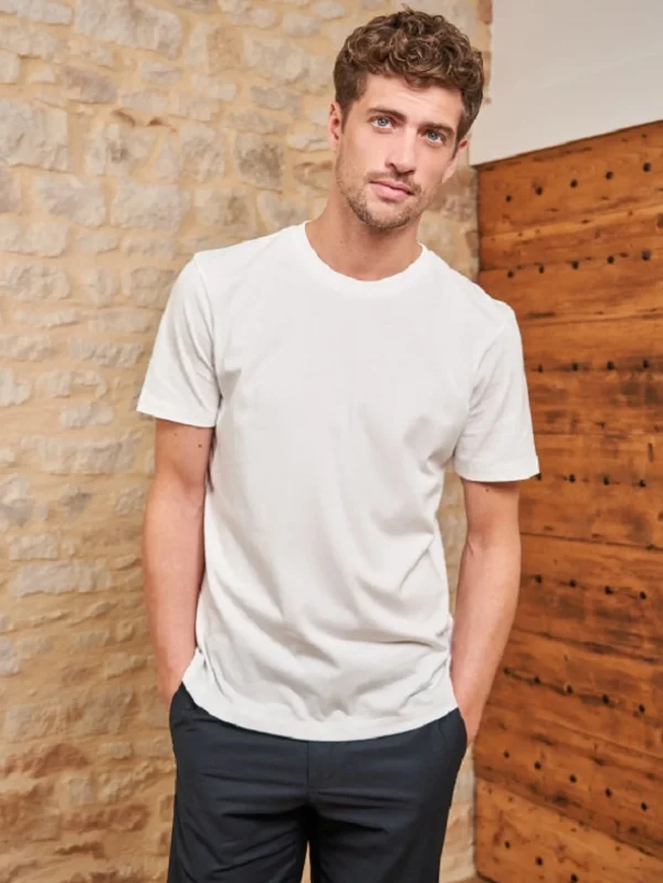Weisses T-Shirt aus Bio-Baumwolle Paul